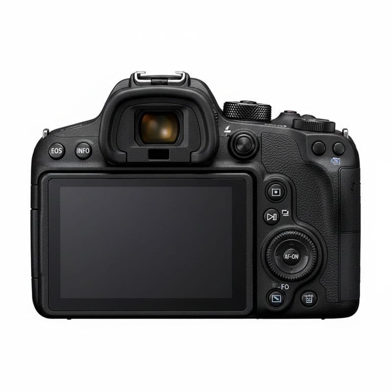 كاميرا ديجيتال عالية الجودة للتصوير الفوتوغرافي.